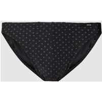 HOM Slip mit Allover-Muster Modell 'MAX' in Black, Größe XL von HOM