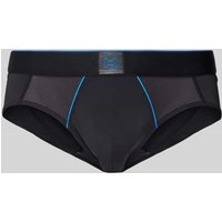 HOM Slip mit Label-Patch in Black, Größe L von HOM