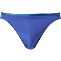 HOM Herren Slip blau Mikrofaser unifarben von HOM