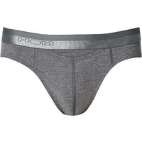 HOM Herren Slip grau Viskose unifarben von HOM