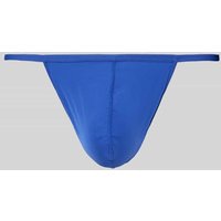HOM String im unifarbenen Design Modell 'Plumes' in Royal, Größe XXL von HOM