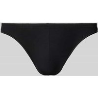 HOM String in unifarbenem Design Modell 'Freddy' in Black, Größe L von HOM