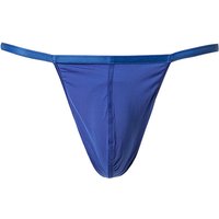 HOM Herren Stringtanga blau Mikrofaser/Funktion unifarben von HOM