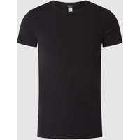 HOM T-Shirt mit Stretch-Anteil in Black, Größe XL von HOM