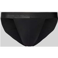 HOM Tanga mit elastischem Label-Bund in Black, Größe XXL von HOM