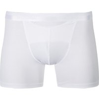 HOM Herren Long Boxer weiß Viskose/Modal unifarben von HOM