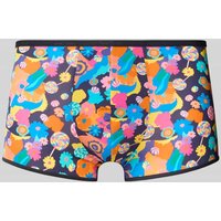 HOM Trunks mit floralem Allover-Print Modell 'Wonka' in Black, Größe M HOM Trunks mit floralem Allover-Print Modell 'Wonka' in Black, Größe M von HOM
