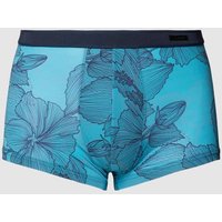 HOM Trunks mit floralem Muster Modell 'FANO' in Tuerkis, Größe L von HOM