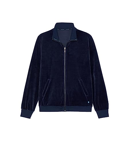 Hom Catana Marine Jacke mit Reißverschluss, blau, L von HOM