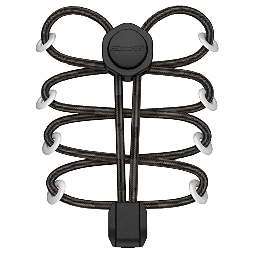 HOMAR Schnürsenkel ohne Binden für Kinder und Erwachsene Elastische Schnürsenkel Schnellverschluss für Turnschuhe Brettschuhe und Freizeitschuhe Elastische Schuhbänder ohne Binden von HOMAR