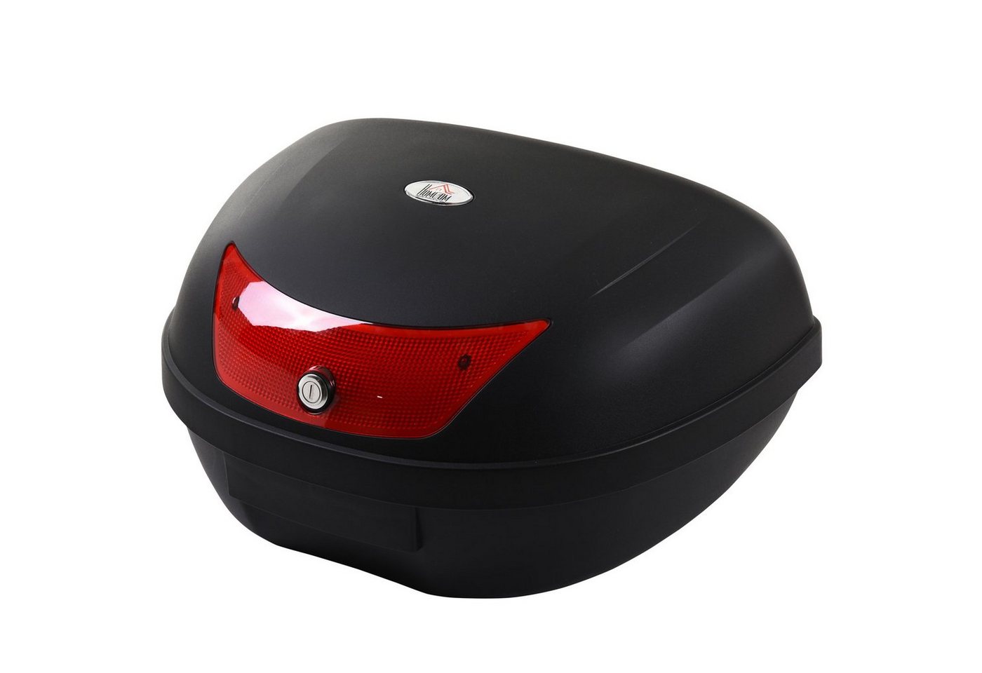 HOMCOM Handgepäck-Topcase Schwarz, 59 x 43 x 33 cm, 0 Rollen, 59L x 43B x 33H cm HOMCOM Handgepäck-Topcase Schwarz, 59 x 43 x 33 cm, 0 Rollen, 59L x 43B x 33H cm von HOMCOM