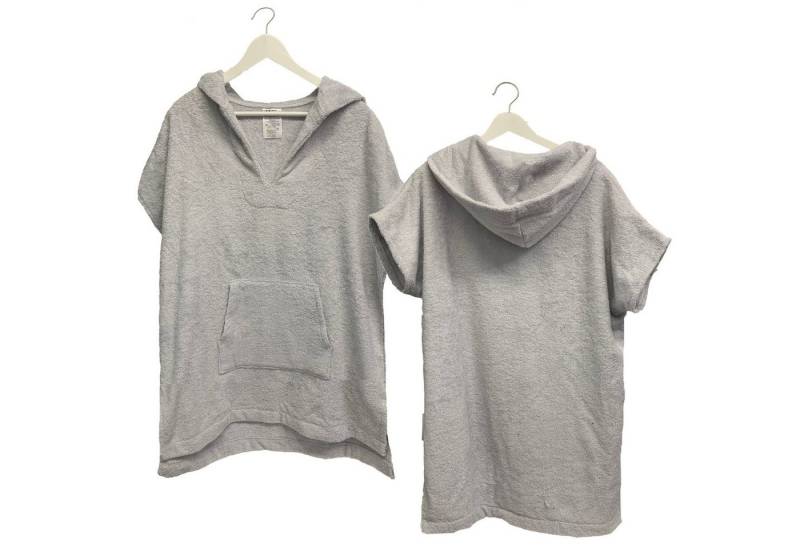 HOMELEVEL Bademantel Poncho Damen Frottee - Badeponcho - Handtuch für Strand Sauna, Baumwolle von HOMELEVEL