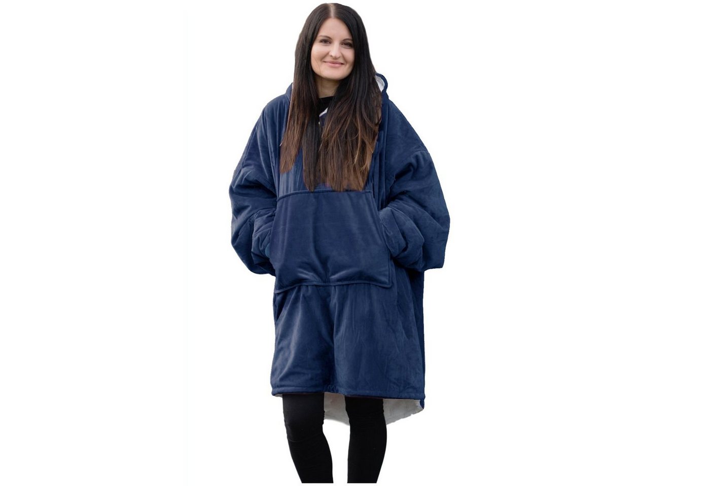 HOMELEVEL Bademantel Kuscheliger Flanell-Bademantel - 3XL Übergröße - Für Damen & Herren, Polyester von HOMELEVEL