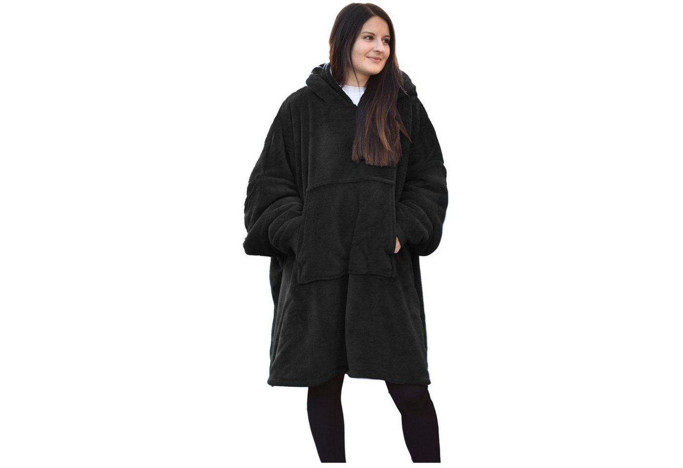 HOMELEVEL Bademantel Kuscheliger Flanell-Bademantel - 3XL Übergröße - Für Damen & Herren, Polyester von HOMELEVEL