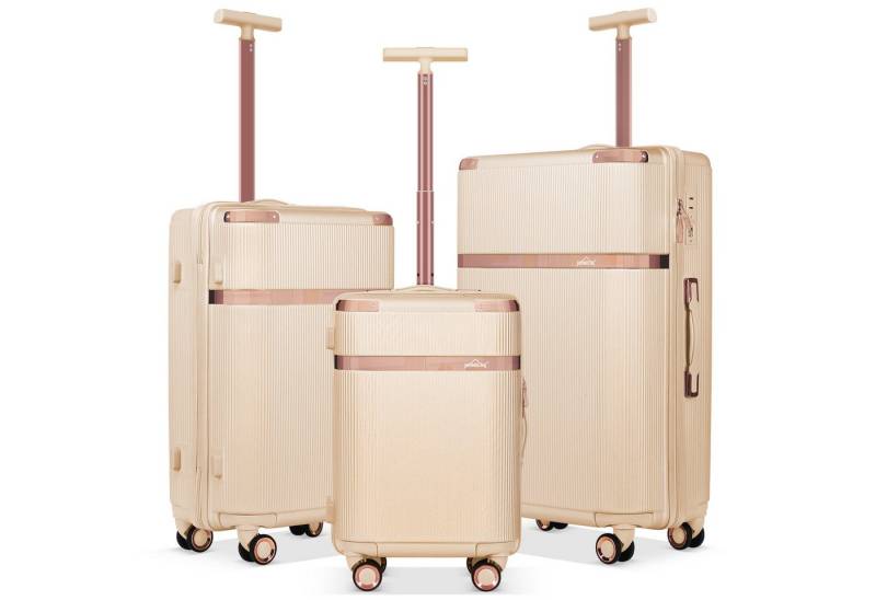 HOMELUX Kofferset Kofferset Reisekoffer 3er Set Hartschalen Koffer Trolley Set, (set, 3), Rollkoffer Trolley Hartschalen koffer Set - M-L-XL von HOMELUX