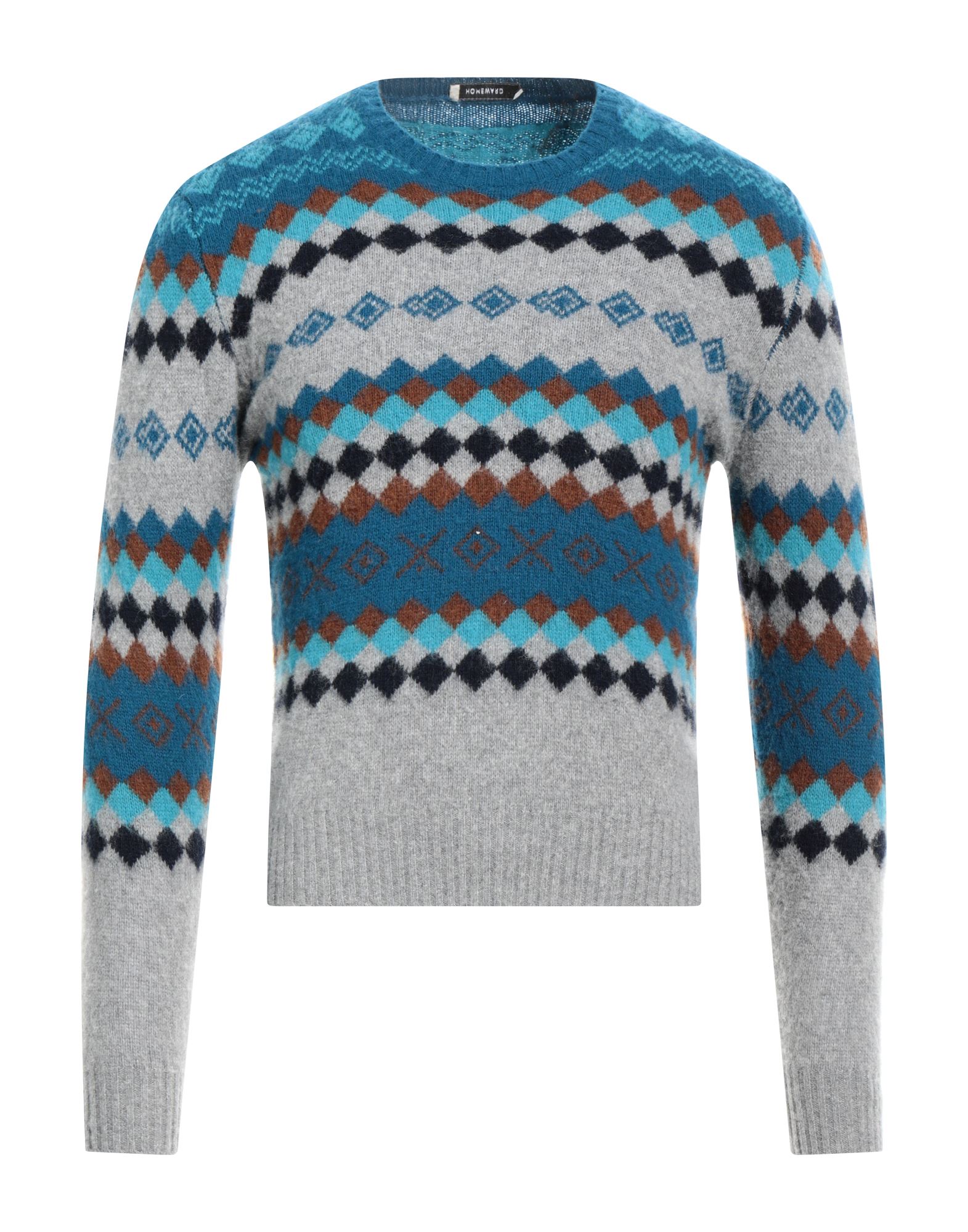 HOMEWARD CLOTHES Pullover Herren Grau von HOMEWARD CLOTHES