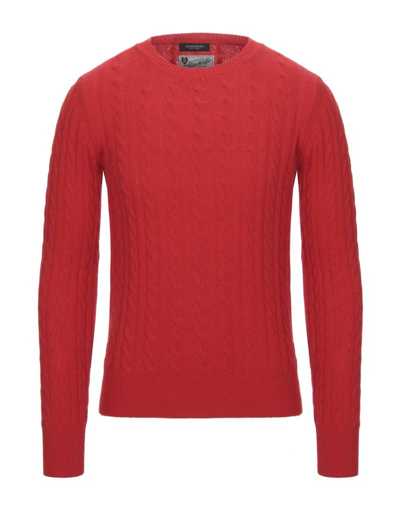 HOMEWARD CLOTHES Pullover Herren Rot von HOMEWARD CLOTHES