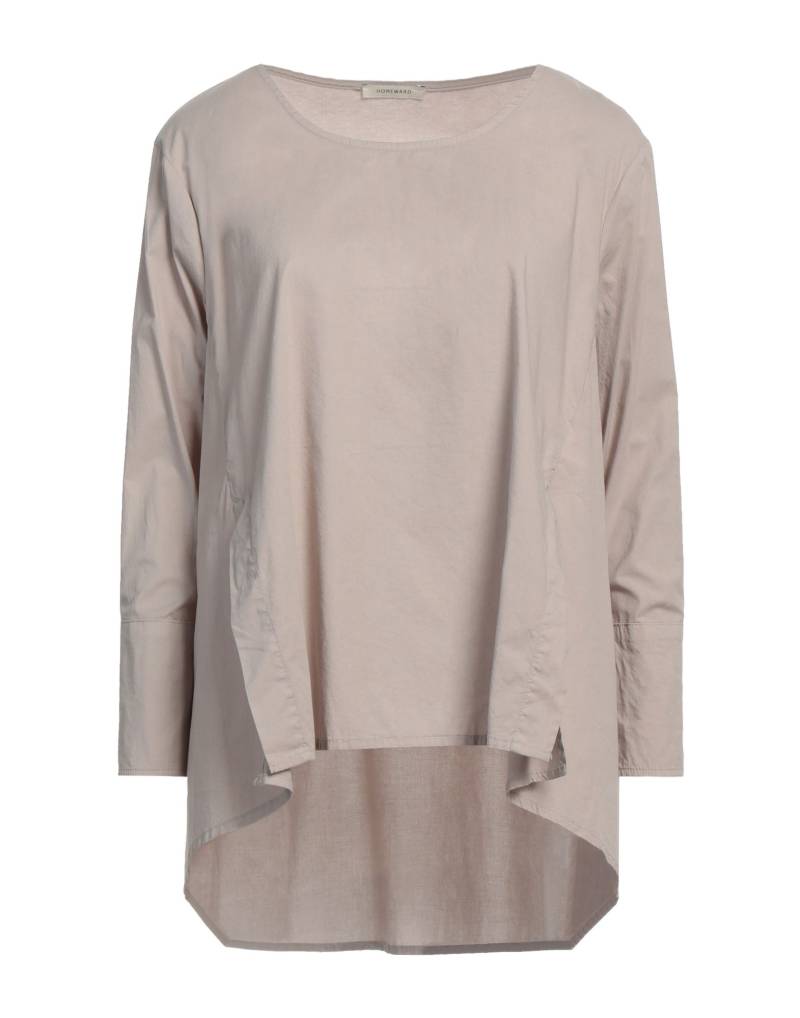 HOMEWARD CLOTHES Top Damen Hellgrau von HOMEWARD CLOTHES