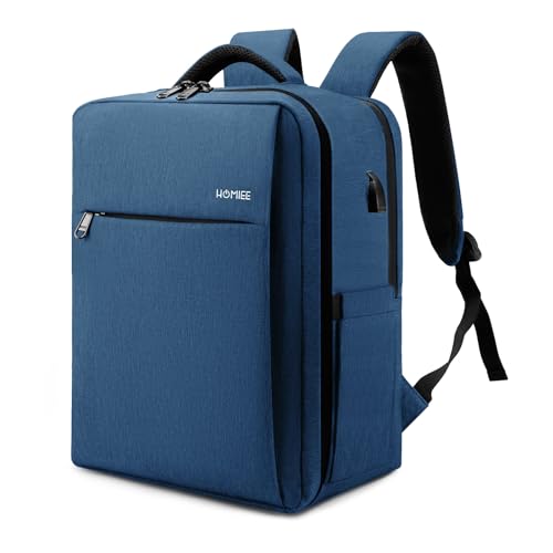 Handgepäck Rucksack 40x30x15 British Airways Wizzair Vueling 22L Reiserucksack Handgepäck Flugzeug 40x30x20 Travel Rucksack mit 15.6 Zoll Laptopfach Daypack für Damen Herren Reisen Eurowings von HOMIEE