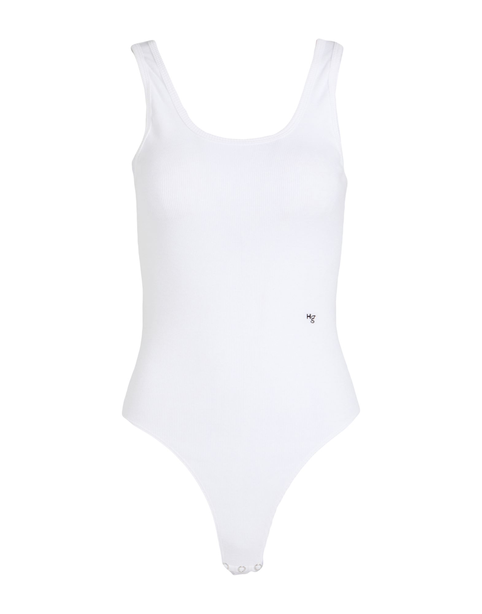 HOMMEGIRLS Bodysuit Damen Weiß von HOMMEGIRLS