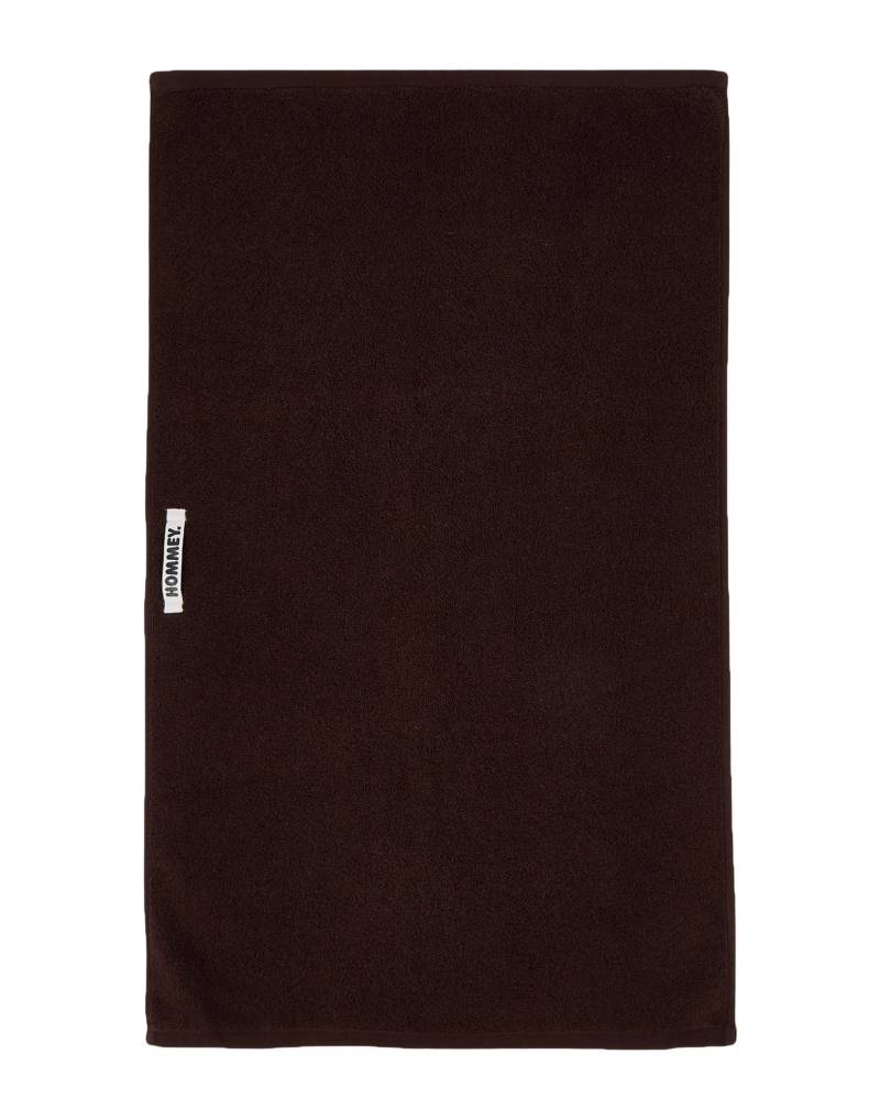 HOMMEY Bade- & Handtuch Aus Frottee Herren Dunkelbraun von HOMMEY