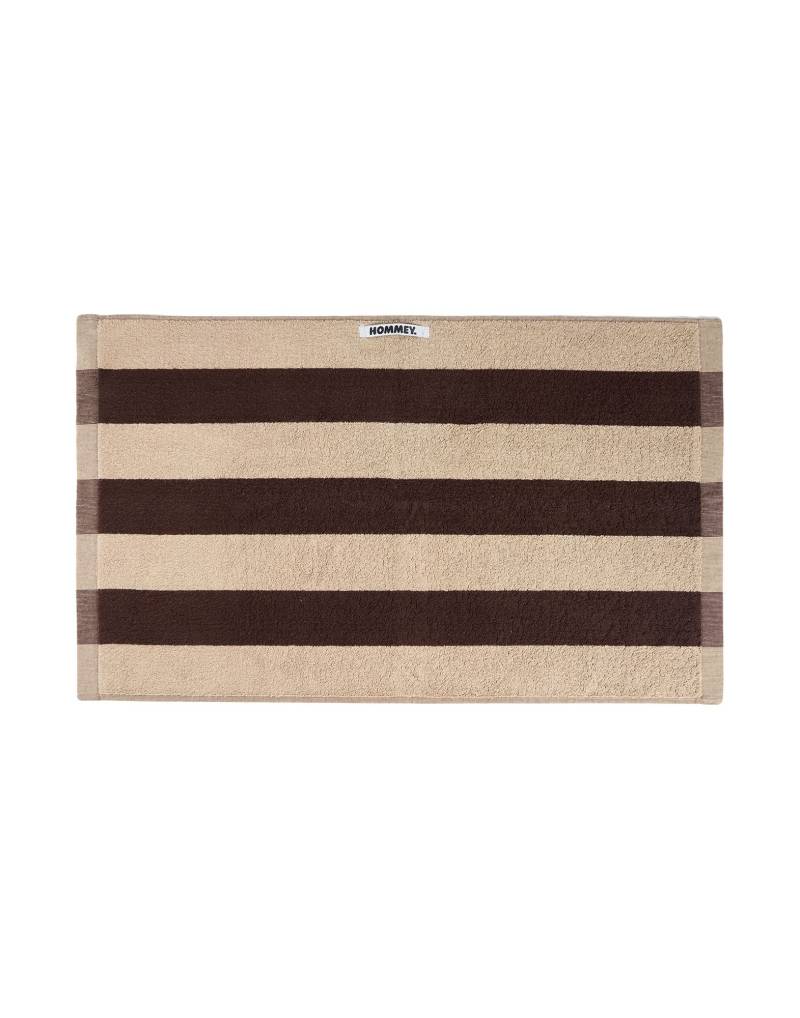 HOMMEY Bade- & Handtuch Aus Frottee Herren Khaki von HOMMEY