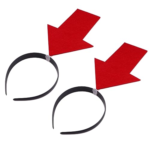 HOMOBABE 2 Stück Headband mit Design Lustige Haarreifen für Kostümpartys Feiertage und Fotorequisiten Geeignet für Erwachsene Leicht und Bequem zu Tragen von HOMOBABE