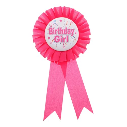 HOMOBABE Geburtstagsfeier Abzeichen Brosche Auszeichnungsband mit Einzigartigem Design für Shower Schulfeiern und Festlichkeiten Tragbar und Kompakt für Unvergessliche von HOMOBABE