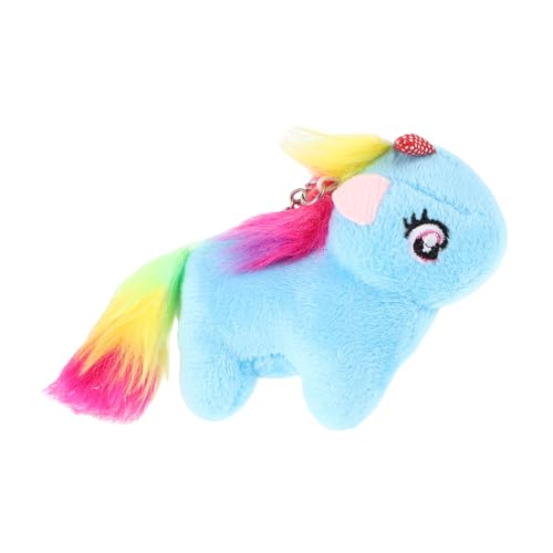 HOMOBABE Stofftierkette Süßer Schlüsselanhänger Für Mädchen Plüschtier-anhänger Einhorn-taschen-schlüsselanhänger Für Rucksack Bezaubernde Für Teenager von HOMOBABE