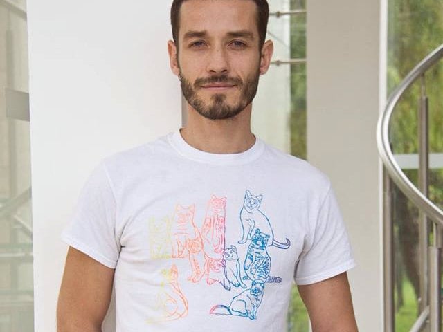 Rainbow Cat Family T-Shirt Rainbow Cat Family T-Shirt von HOMOCATS