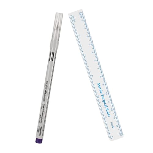 HOMOCONO 1 Satz Augenbrauenstift Augenbrauenstift Multifunktionswerkzeug Werkzeug Positionsmarkierung Für Tätowierungen Multifunktionaler Tattoo-stift Augenbrauenmarker Hautstift Plastik von HOMOCONO