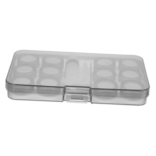 HOMOCONO 1satz Kontaktlinsenbehälter Tragbarer Aufbewahrungskoffer Für Kontaktlinsen Praktischer Organizer Für Fach Transparentes Für Unterwegs Und von HOMOCONO