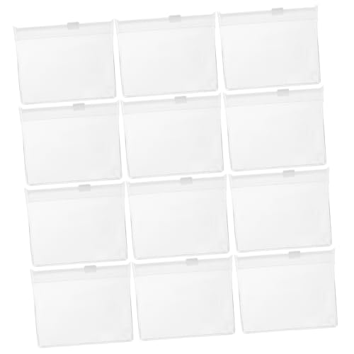HOMOCONO 12stücke Reisemedizin-Organizer Wiederverwendbare Beutel Transparentes Eva-Material Selbstverschließendes Design Kompakt Und Tragbar Für Reisen Zu Hause Und Büro Diverse von HOMOCONO