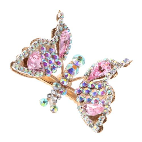 HOMOCONO Bewegliche Flügel Haarklammer Funkelnde Haaraccessoires für Mädchen und für Alltag oder Besondere Anlässe von HOMOCONO