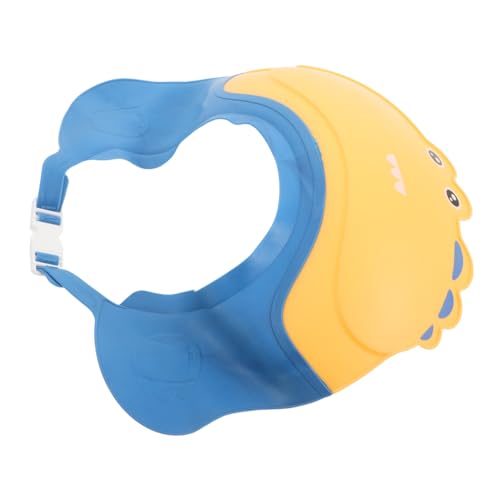 HOMOCONO Junge Mädchen Duschhaube Verstellbare Shampoo Kappe Mit Breiter Front Für Kleinkinder Wasserdichte Haarwaschschutz Für Augenschutz Und Beim Baden von HOMOCONO