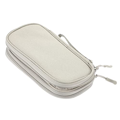 HOMOCONO Kabelaufbewahrungstasche Mit Reißverschluss Für Digitale Kabel Organizer-Tasche Für Elektronikzubehör Großöffnige Tasche Für Reisen Und Lagerung von HOMOCONO