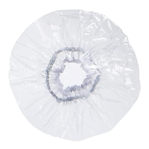 HOMOCONO Wasserdichte Duschhaube Für Damen Badehauben Aus Zuverlässigem Material Haarschutzhülle Für Dusche Zum Waschen Des Gesichts Und Schlafen Einfach Zusammenrollbar Groß Genug Für Viel von HOMOCONO