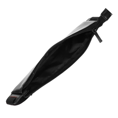 HOMSFOU 1 STK Stylus-Hülle Stifttasche für Tablet digitaler Bleistift-Reisehalter Aufbewahrungsetui für Bleistift federmäppchen Praktisches Bleistiftzubehör Bleistifthalter Leder Black von HOMSFOU