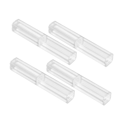HOMSFOU 1 Satz Mäppchen Etui Leer Inbegriffen Schreibwaren Stiftverpackung Stiftkofferhalter Bleistiftfälle Stift-Display-aufbewahrungsbox Stiftbehälter Plastik 4 Stück von HOMSFOU