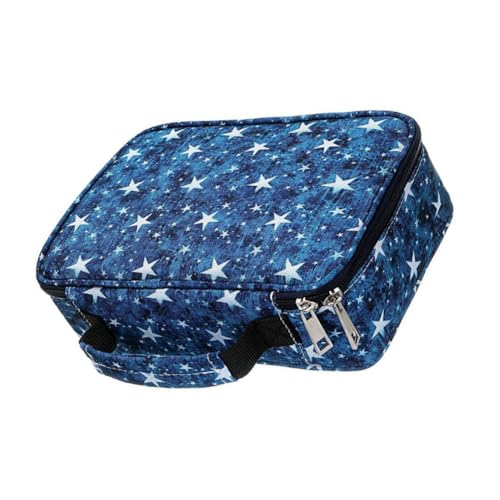 HOMSFOU 1Stück Federmäppchen für Schüler Große Kapazität Tragbar mit Reißverschluss Geeignet für Zeichenstifte und Kugelschreiber für Schule und Kunstbedarf von HOMSFOU