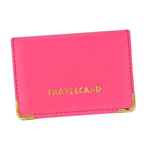 HOMSFOU Schutzhülle Für Karten Aus Pu-Leder Kartenpaket Mit Halter Banktasche Zum Schutz Vor Kratzern Kredithülle Für Täglichen Gebrauch von HOMSFOU