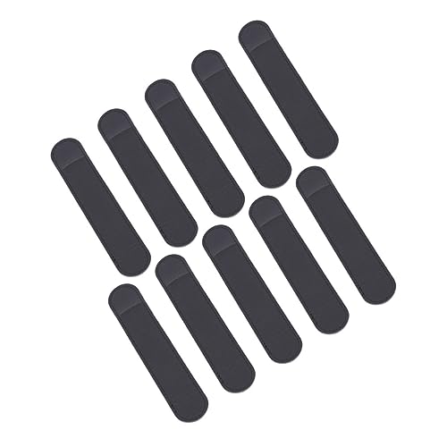 HOMSFOU 10 Stück PU Leder Stiftetui für Touch Stylus Schutzhülle für Tablet und Schreibgeräte und Praktisch Täglichen Gebrauch von HOMSFOU