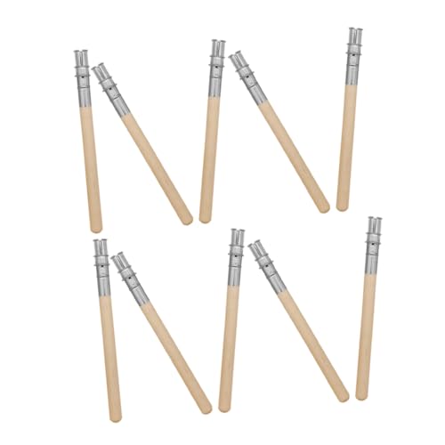 HOMSFOU 10 Stück Teiliges Augenbrauenstift Verlängerungshalter Passend für Verschiedene Bleistifte Handlich Leicht Einfach zu Bedienen Praktisches Make up Zubehör für Präzises Styling von HOMSFOU