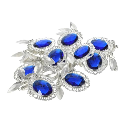 HOMSFOU 10 Stück Teiliges Schmuck Dekoration für Frauen Abnehmbare Anhänger für Kleidung Taschen und Schuhe Glitzernde Gem Charms für Diy Projekte von HOMSFOU