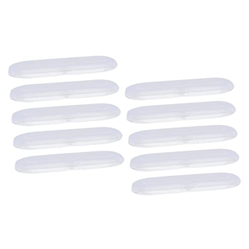 HOMSFOU 10stücke Bleistiftbox Aus Hochwertigem Material Mit Praktischem Deckel Um Stifte Sicher Zu Verstauen Transparenter Stifte-Organizer Für Schüler Und Lehrer Zum Organisieren Und von HOMSFOU