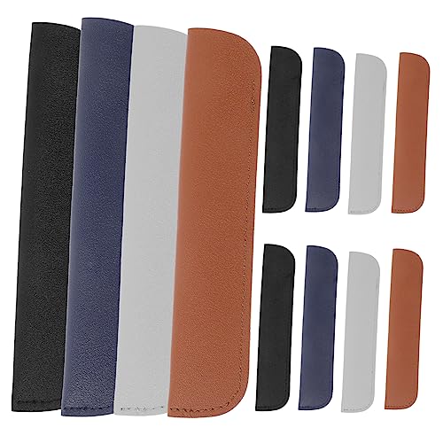 HOMSFOU 12Stücke Lederstiftbeutelhülle Teilig Langlebige Stifthülle Aus Hochwertigem Leder Mit Gummiband Zur Vermeidung Von Rutschen Für Zu Besonderen Anlässen HOMSFOU 12Stücke Lederstiftbeutelhülle Teilig Langlebige Stifthülle Aus Hochwertigem Leder Mit Gummiband Zur Vermeidung Von Rutschen Für Zu Besonderen Anlässen von HOMSFOU