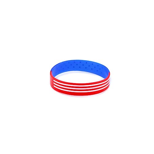 HOMSFOU 15 Stücke Stern Silikon Armband Handgelenk Band Handgelenk Riemen Mädchen Armband Silikon Sport Hand Ringe von HOMSFOU