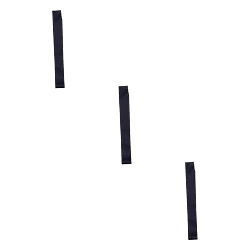 HOMSFOU 18stücke Blanko Satin-schärpen Schwarz Schärpen Für Hochzeiten Geburtstagsfeiern Und Partys Individuell Beschreibbar Einheitliche Seidiger Glanz Und Hochwertige Verarbeitung von HOMSFOU