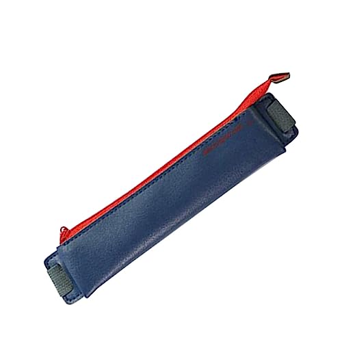HOMSFOU 1stück Mini Leder Stifthalter Für Büro Und Schule Hochwertige Pu Stiftetui Mit Gummiband Für Stiftaufbewahrung Und Praktische Nutzung von HOMSFOU