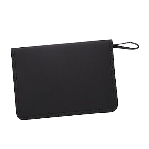 HOMSFOU Faltbare Bleistifttasche Aus Canvas Für Studenten 72 Stiftlöcher Reißverschluss Leicht Und Kompakt Für Schule Und Büro von HOMSFOU